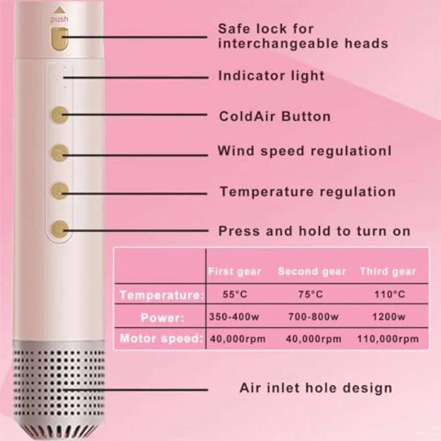 Quick-Dry Hair Styling Brush