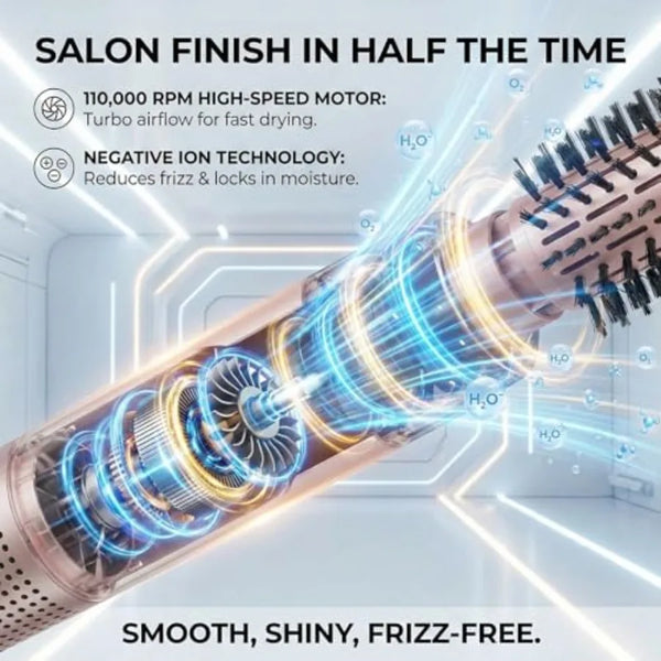 Quick-Dry Hair Styling Brush